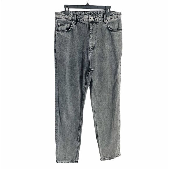 ASOS Black Washed Out Boot Cut Jeans 36/32R - Picture 1 of 8